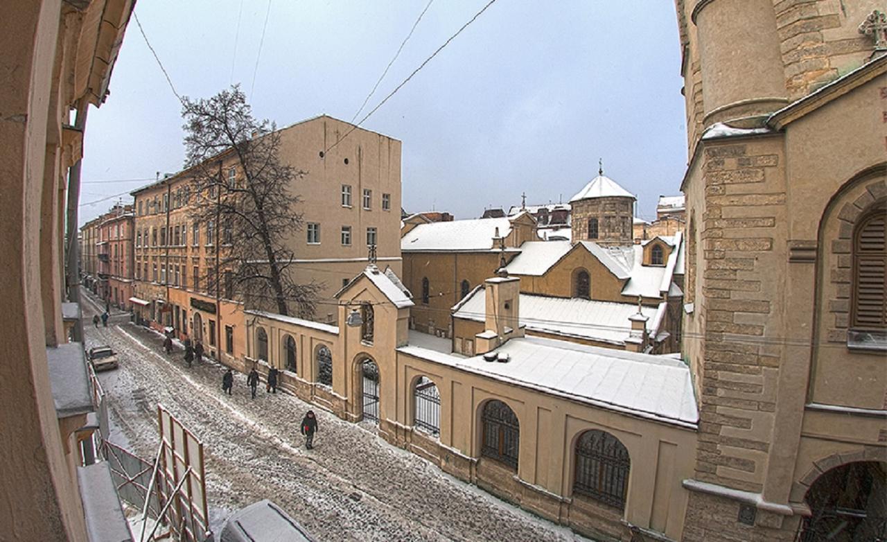 Квартира В Центрі На Вулиці Вірменській 12 Є Дві Спальні Двуспальні Ліжка Leópolis Exterior foto